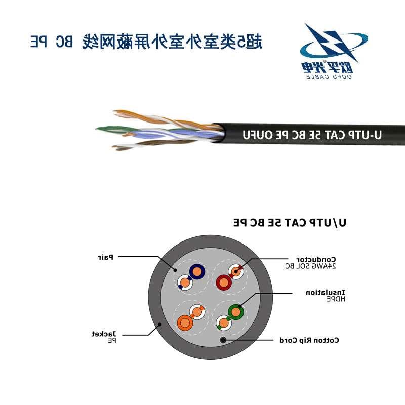 西宁市U-UTP CAT 5E BC PE