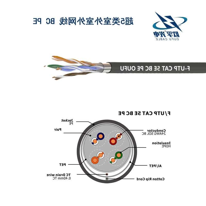 西宁市F-UTP CAT 5E BC PE